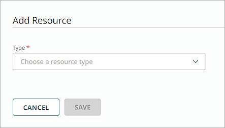 Screenshot of WGC, Add Resource